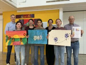 Mehr über den Artikel erfahren Friedensplakatwettbewerb an der Edith-Stein-Realschule Alzenau