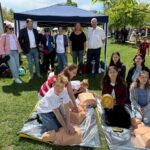 Herz zeigen, Leben retten: Schulsanitäter bei den Gesundheitstagen